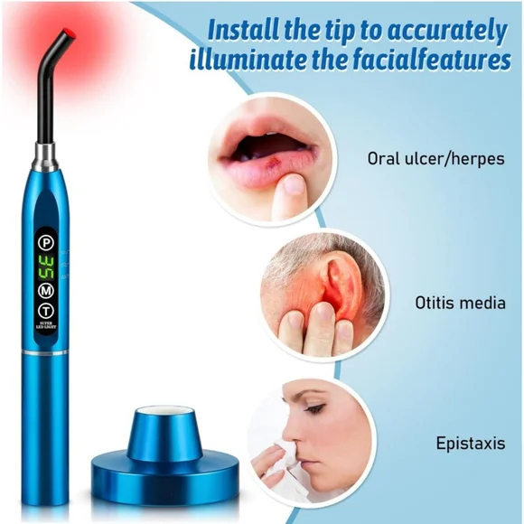 Cold Sores Red Light Therapy Device - Picture 3 of 10